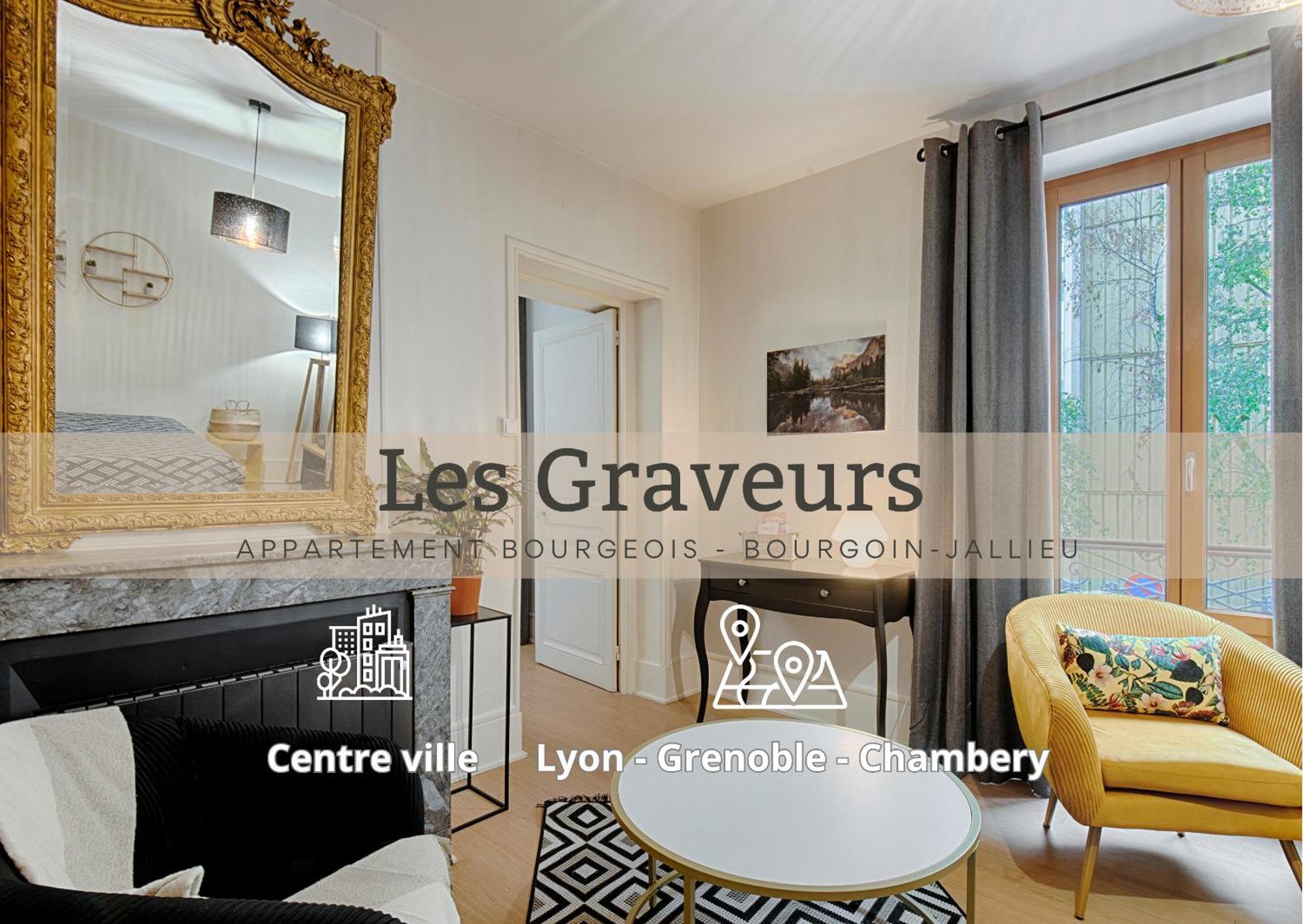 Les Graveurs - Bourgoin-Jallieu - City Center Zewnętrze zdjęcie